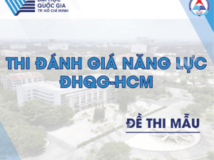 Đề ôn thi: Đề minh họa đánh giá năng lực HCM 2026
